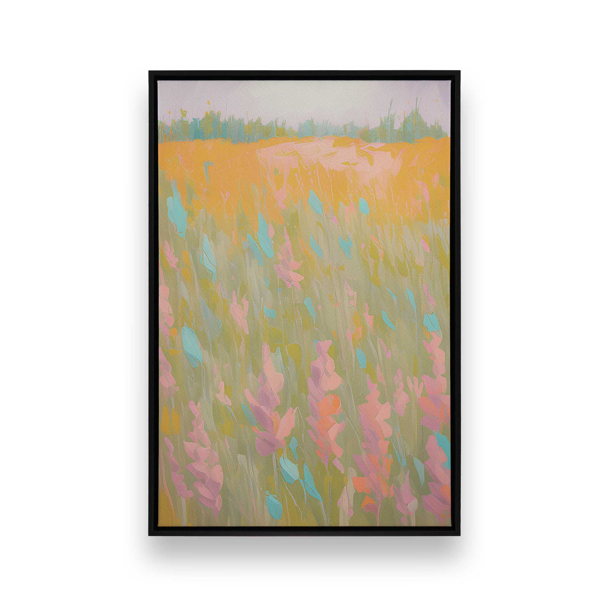 [Color:Satin Black], Picture of art in a Satin Black frame