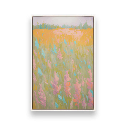[Color:Opaque White], Picture of art in a White frame