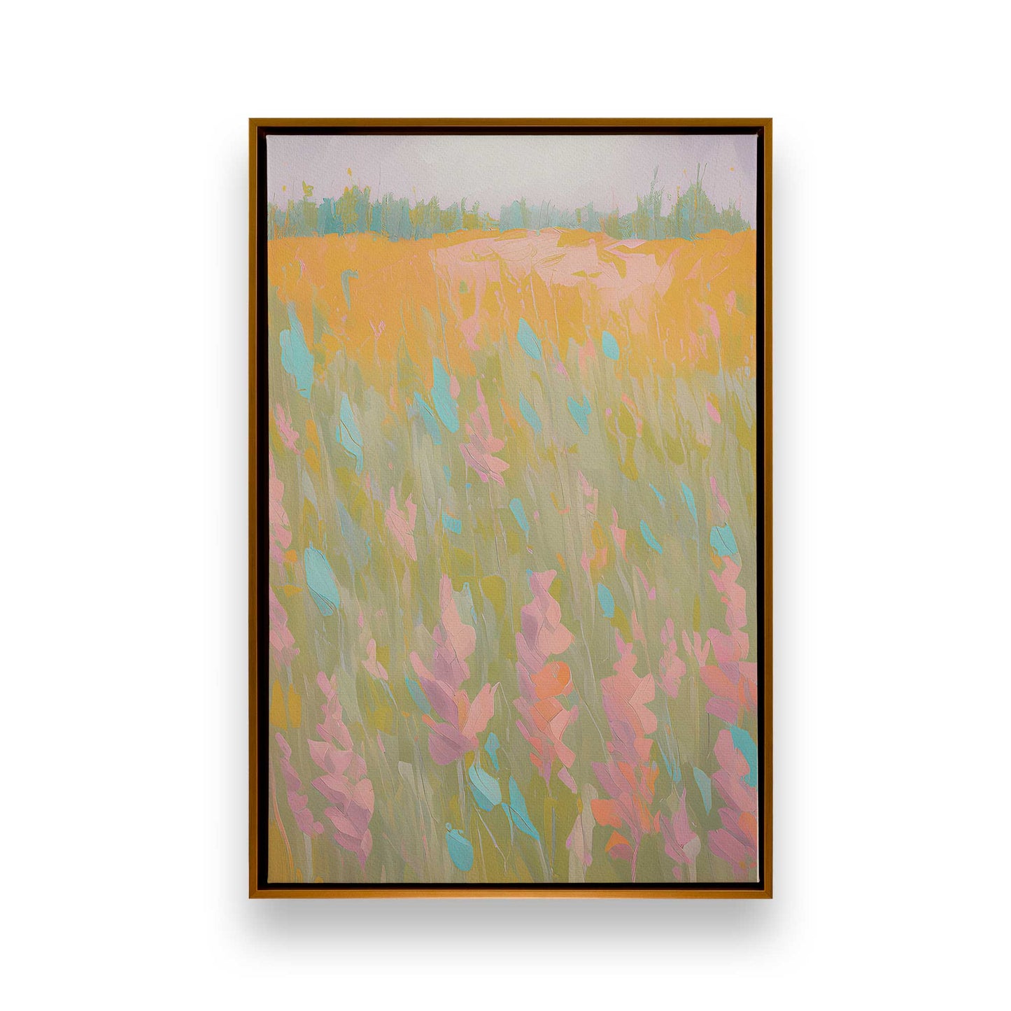 [Color:Polished Gold], Picture of art in a Polished Gold frame