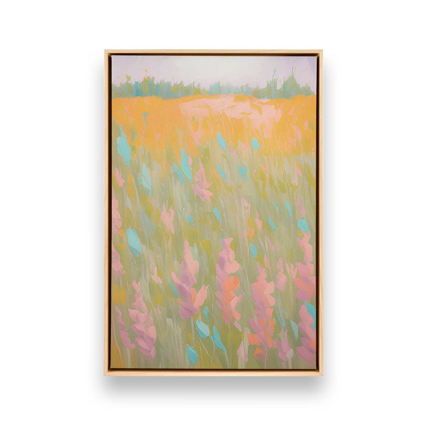 [Color:American Maple], Picture of art in a American Maple frame