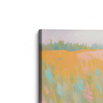 [Color:Stretched Canvas], Picture of the corner of the art