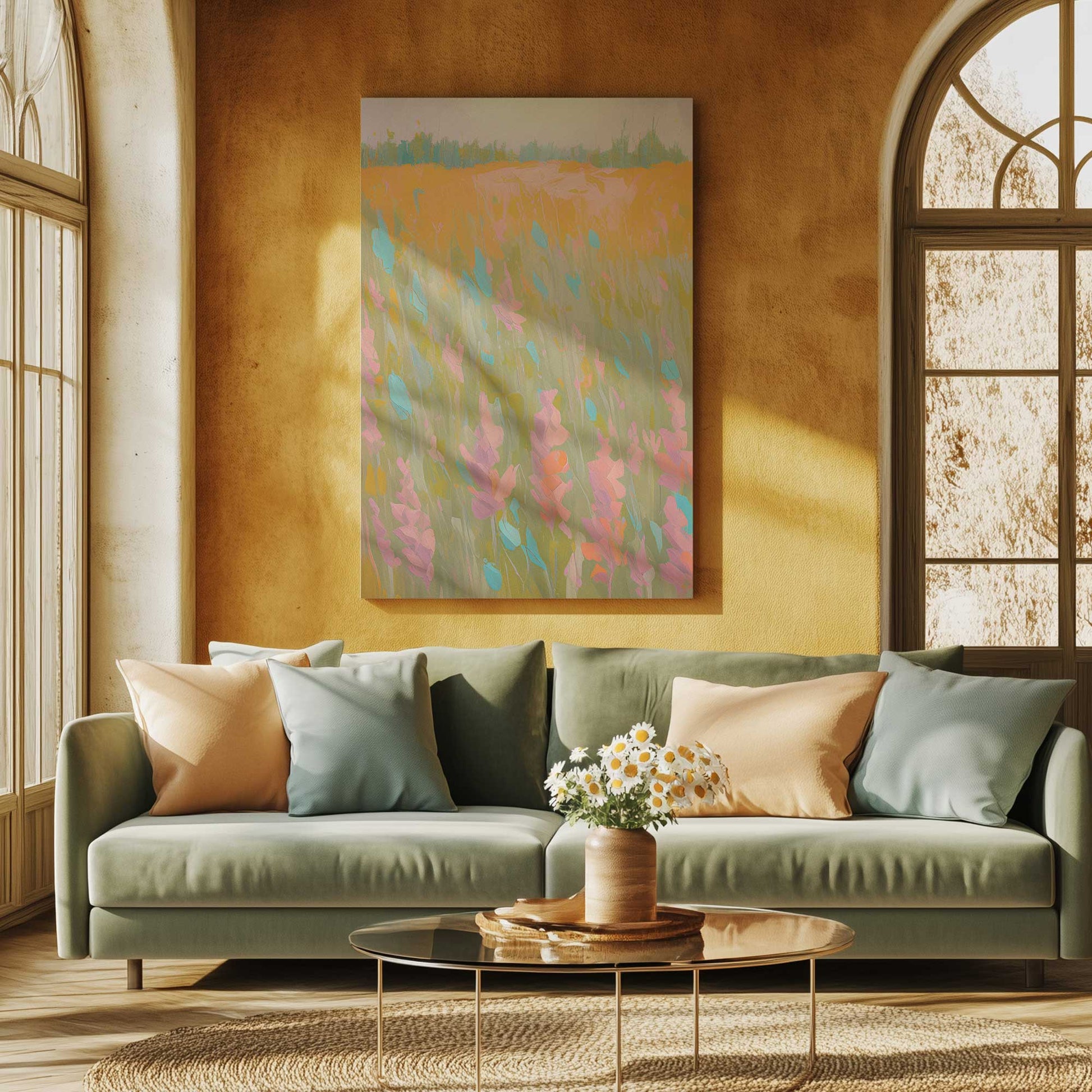 Picture of art in a room