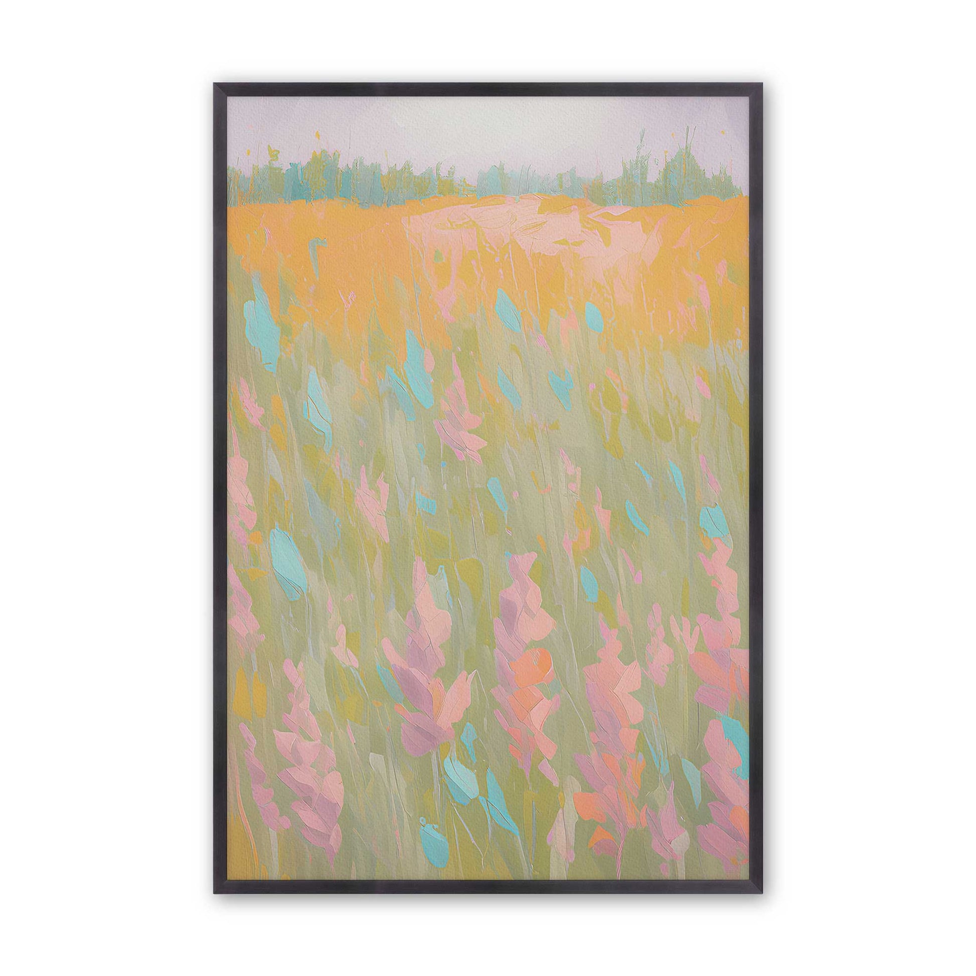 [Color:Weathered Zinc], Picture of art in a Weathered Zinc frame