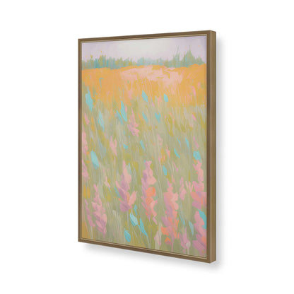[Color:Brushed Gold], Picture of art in a Brushed Gold frame of the corner