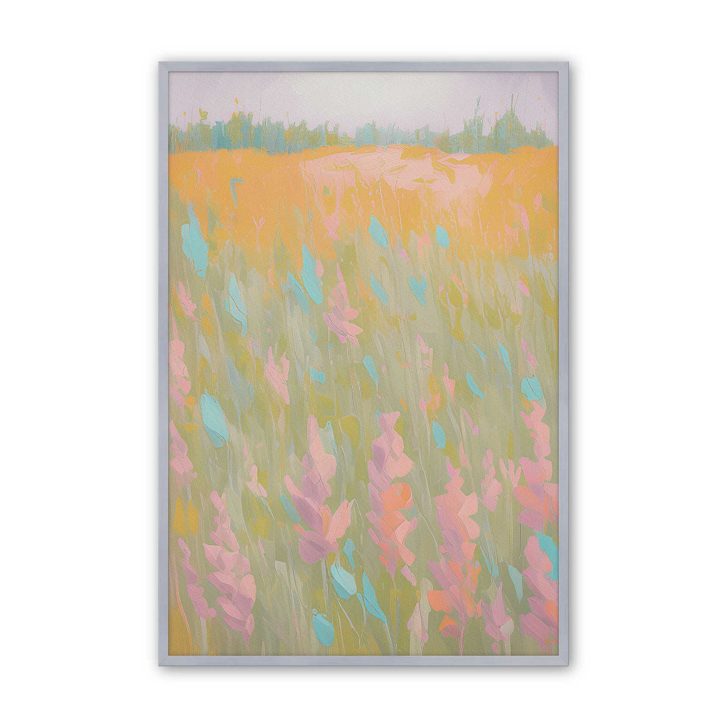 [Color:Polished Chrome], Picture of art in a Polished Chrome frame