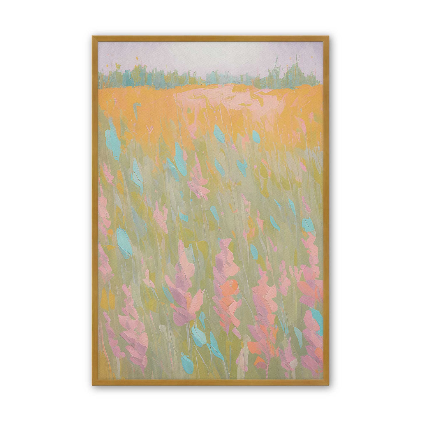 [Color:Polished Gold], Picture of art in a Polished Gold frame