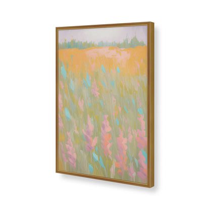 [Color:Polished Gold], Picture of art in a Polished Gold frame of the corner
