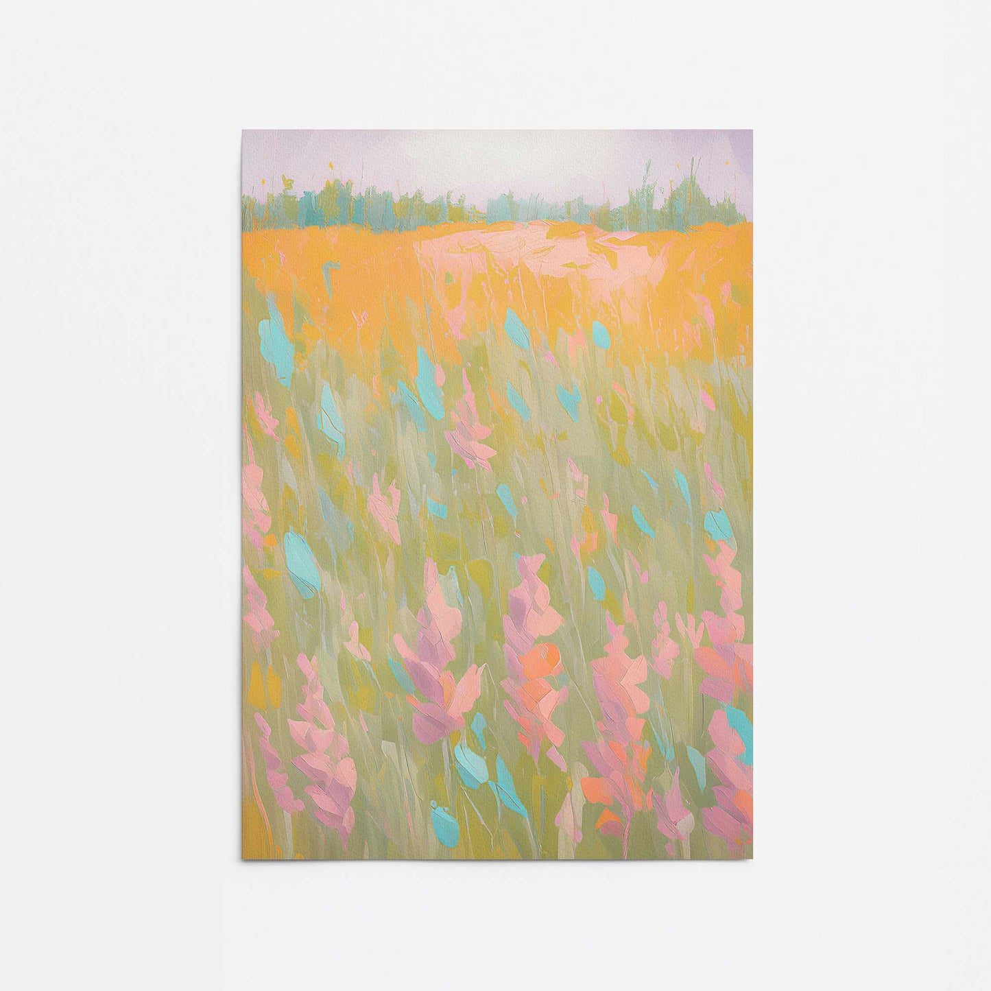 [color:Rolled Print], Picture of close up of art