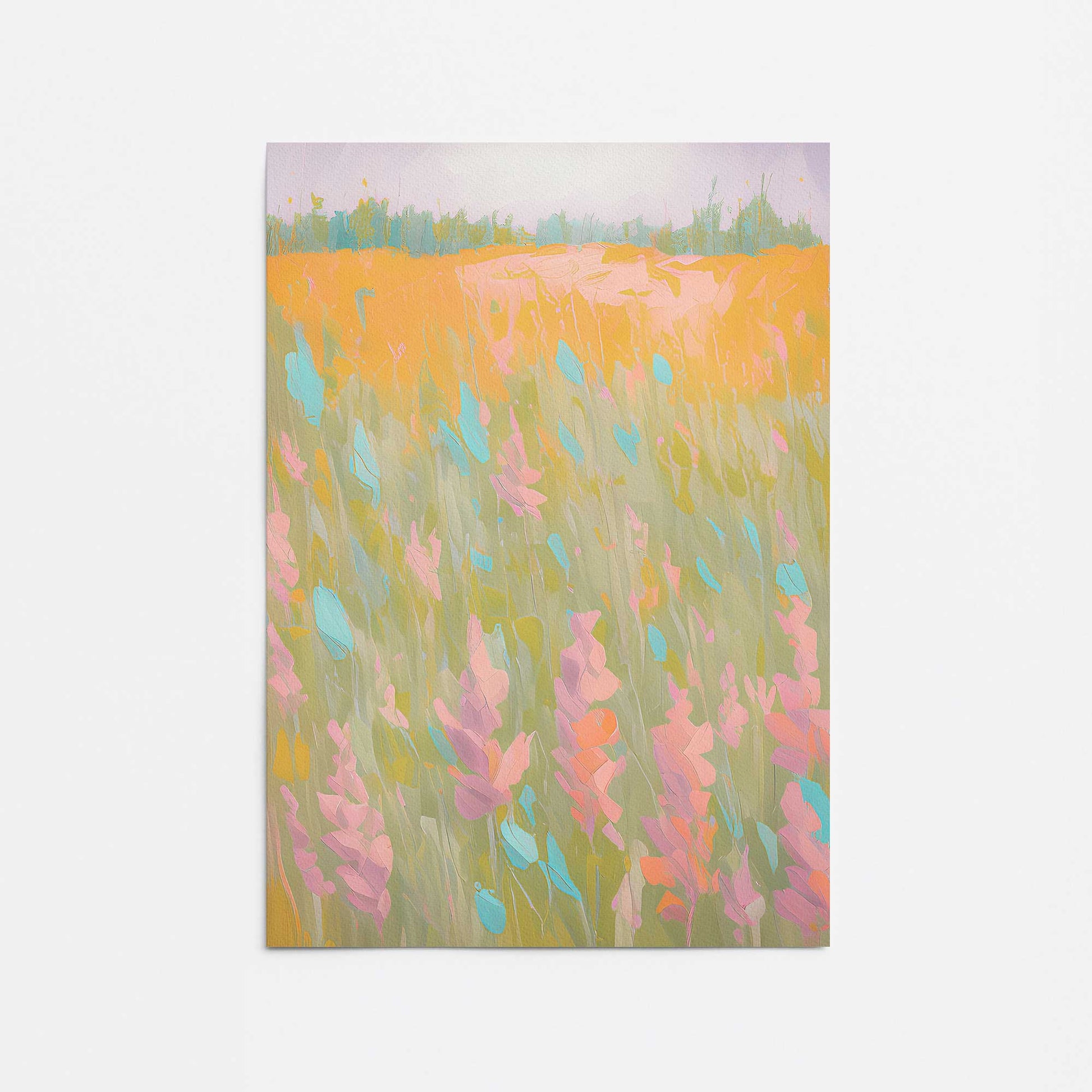 [color:Rolled Print], Picture of close up of art