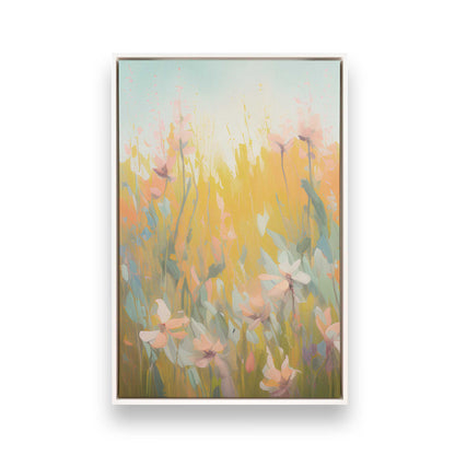 [Color:Opaque White], Picture of art in a White frame