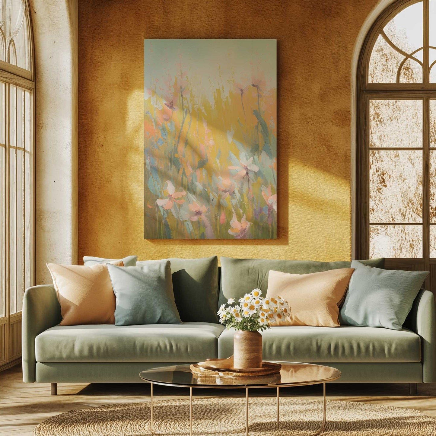 Picture of art in a room