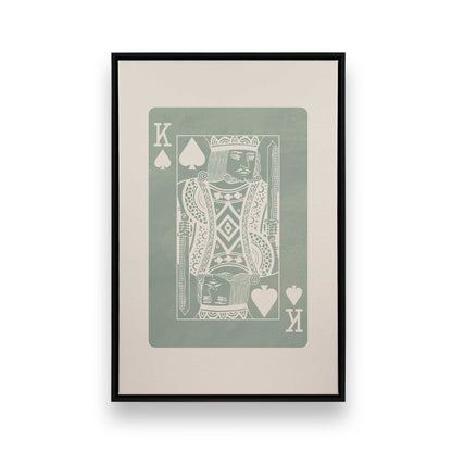 [Color:Satin Black], Picture of art in a Satin Black frame