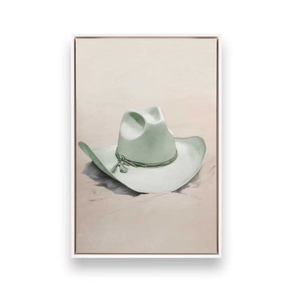 [Color:Opaque White], Picture of art in a White frame