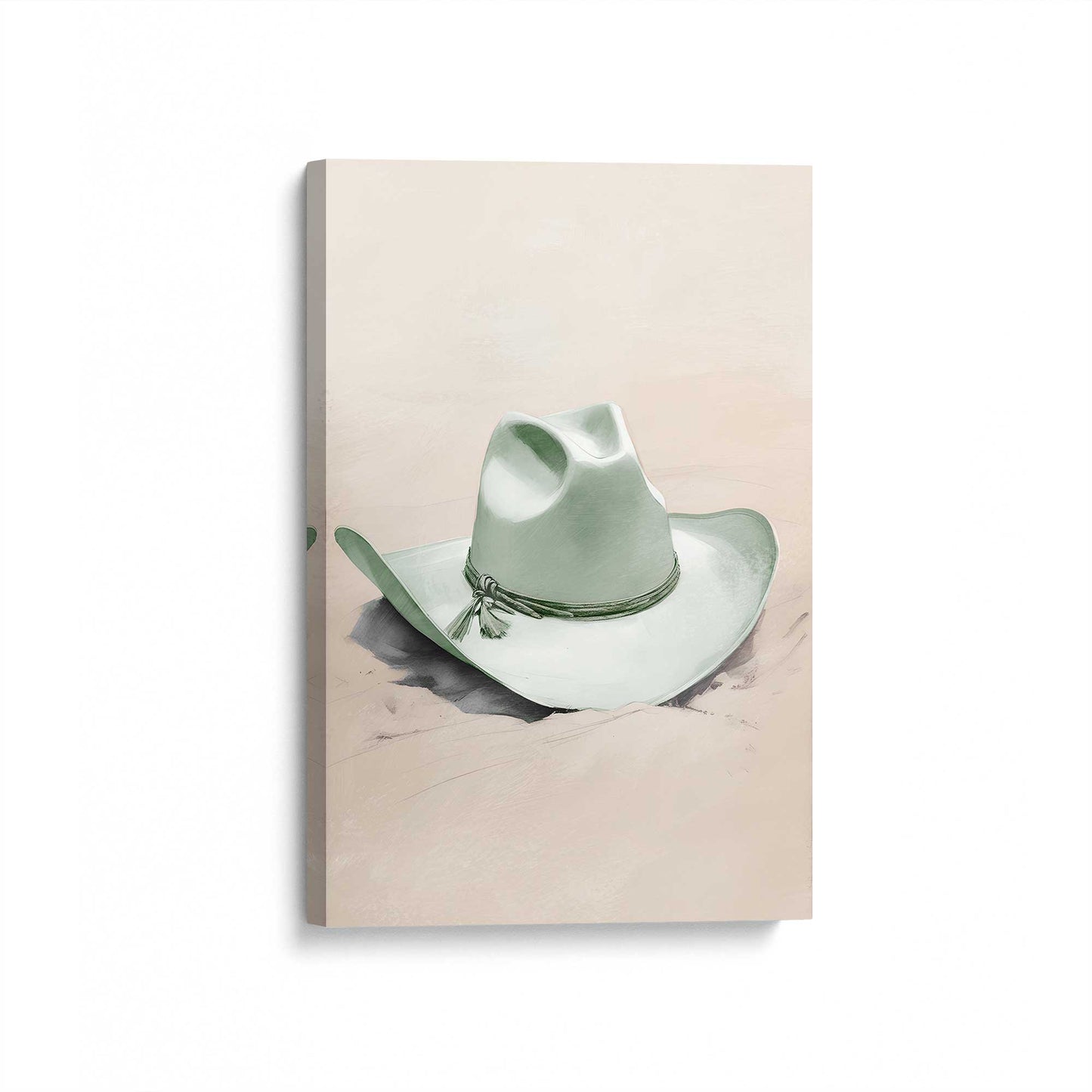 [Color:Stretched Canvas], Picture of art at an angle