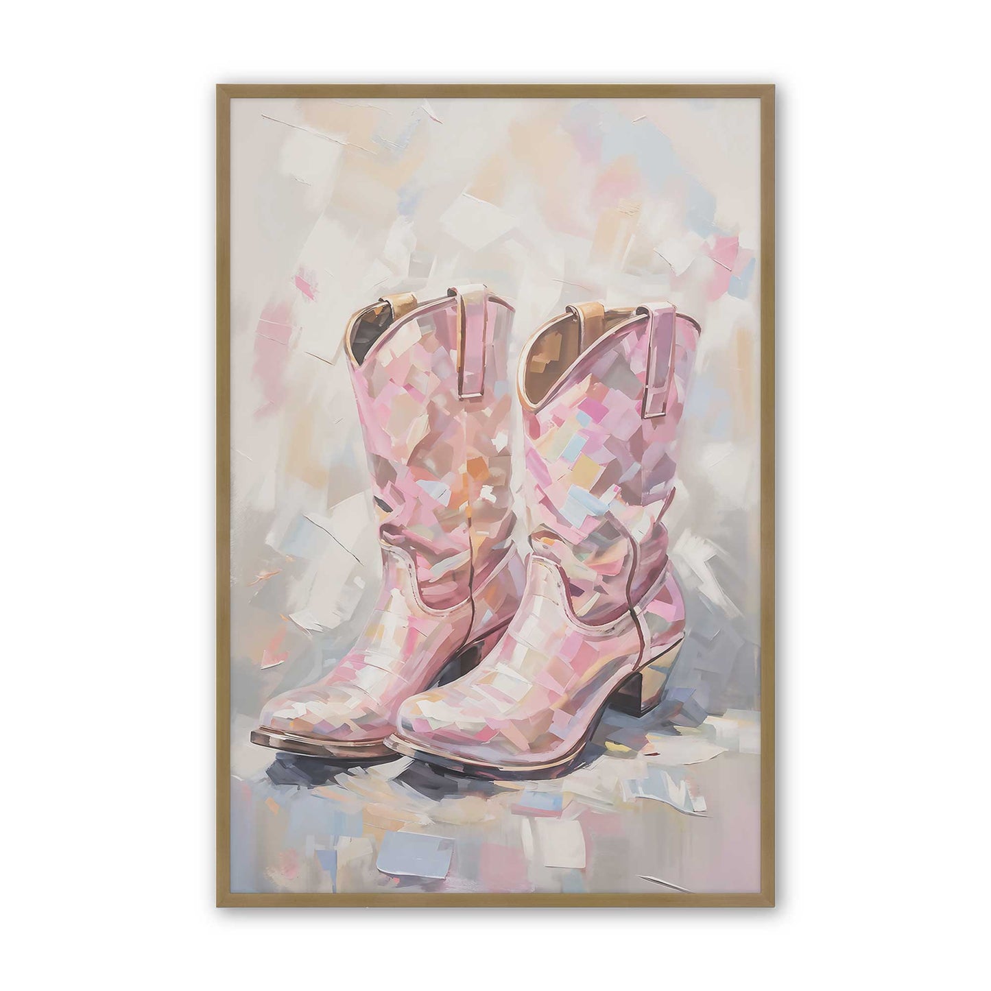 [Color:Weathered Zinc], Picture of art in a Weathered Zinc frame