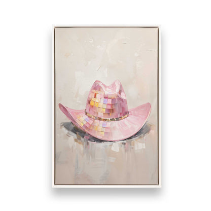[Color:Opaque White], Picture of art in a White frame