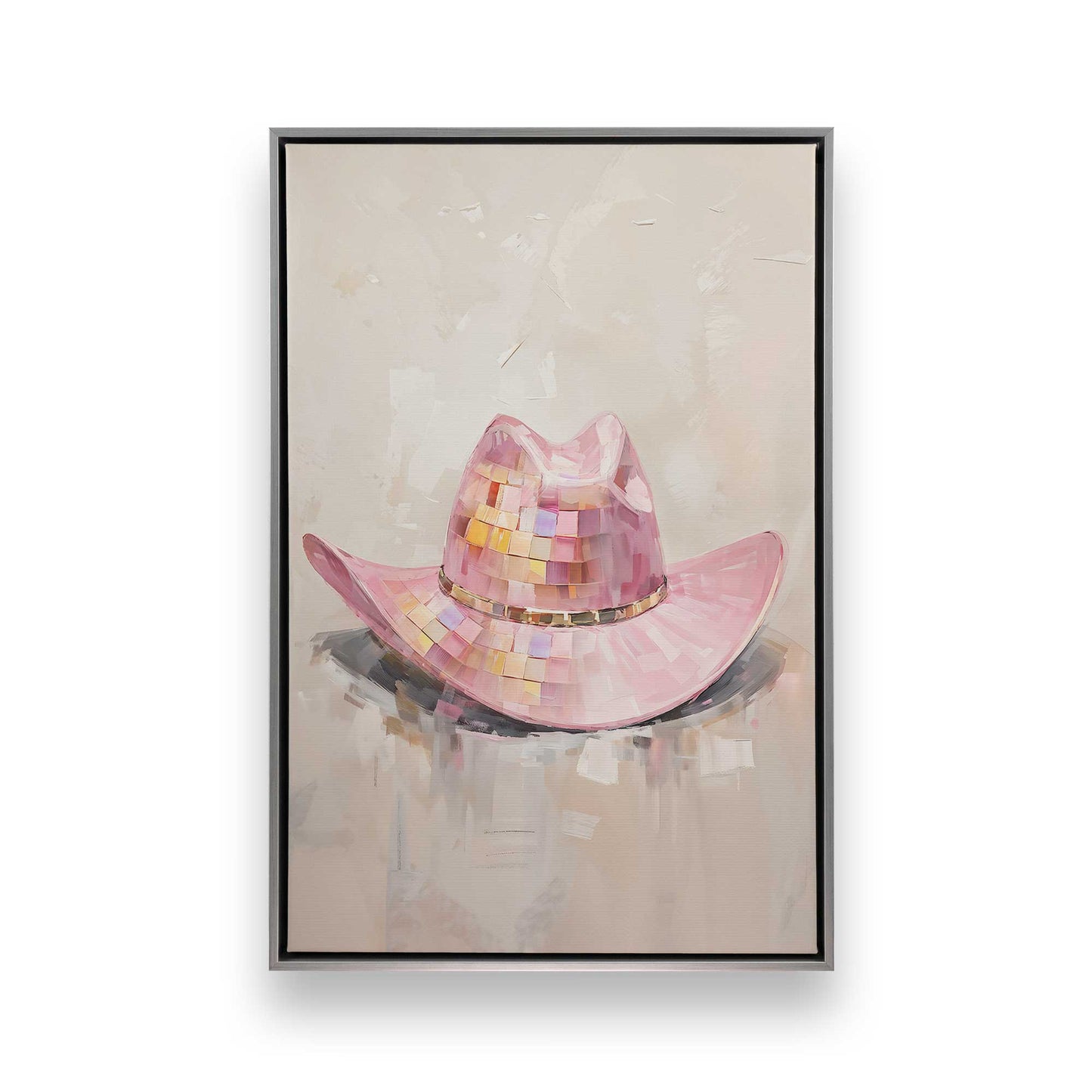 [Color:Polished Chrome], Picture of art in a Polished Chrome frame