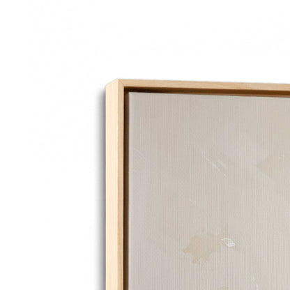 [Color:American Maple], Picture of art in a American Maple frame at an angle