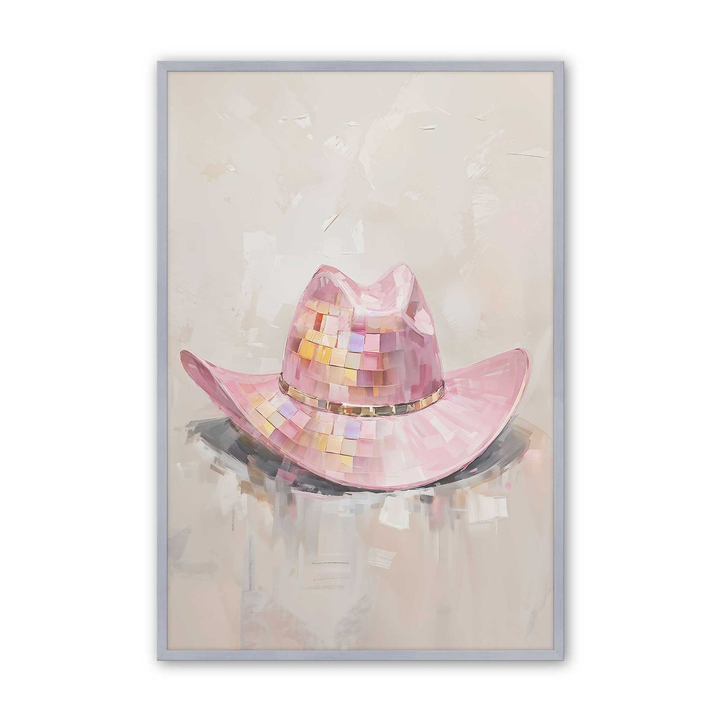 [Color:Polished Chrome], Picture of art in a Polished Chrome frame