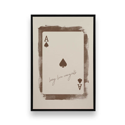 [Color:Satin Black], Picture of art in a Satin Black frame