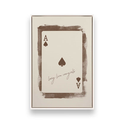 [Color:Opaque White], Picture of art in a White frame