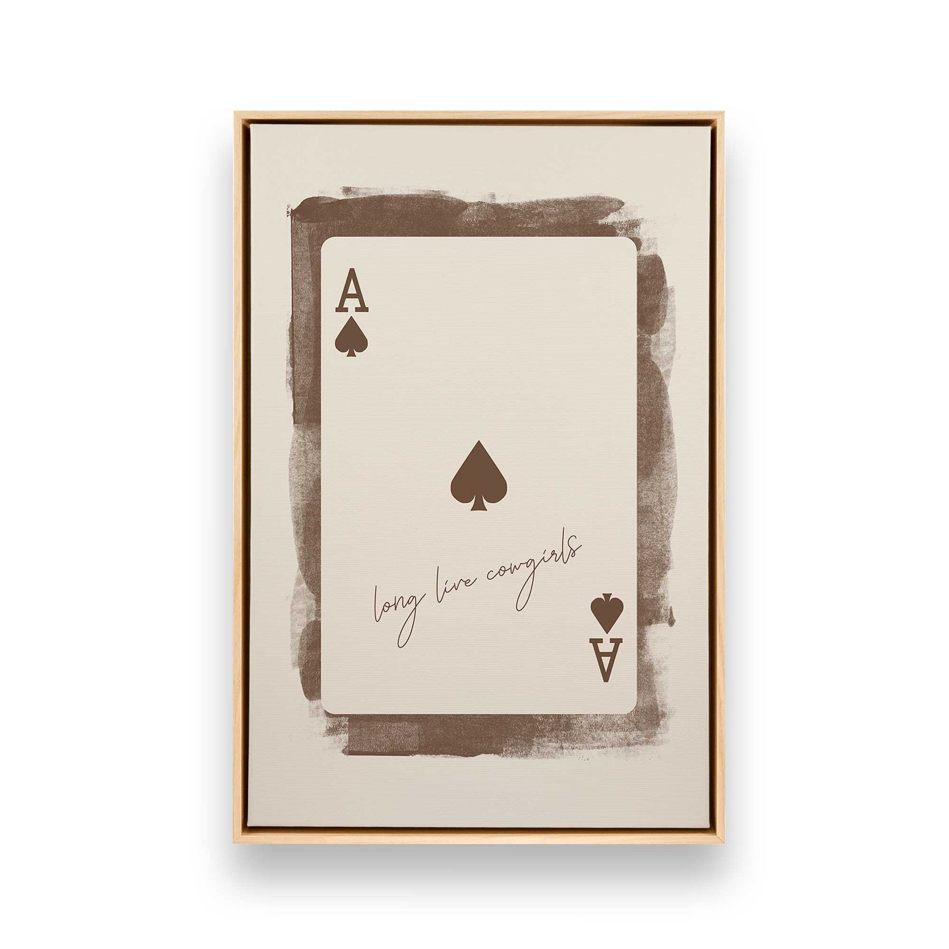 [Color:American Maple], Picture of art in a American Maple frame