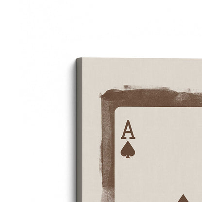 [Color:Stretched Canvas], Picture of the corner of the art