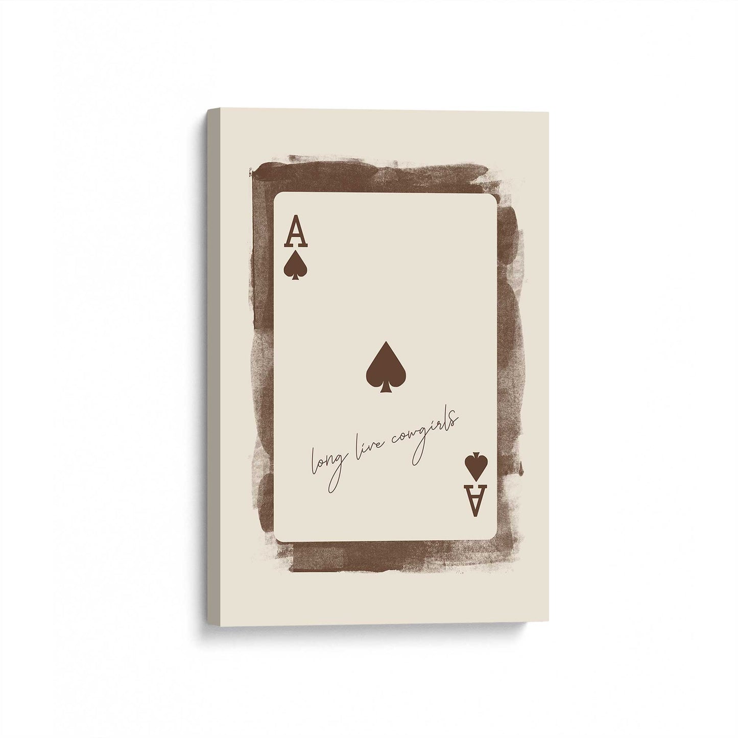 [Color:Stretched Canvas], Picture of art at an angle