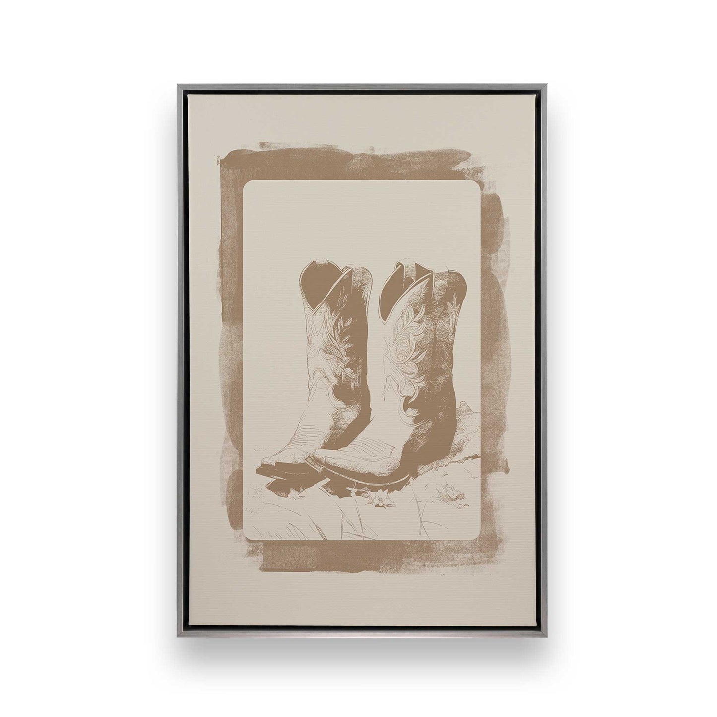 [Color:Polished Chrome], Picture of art in a Polished Chrome frame