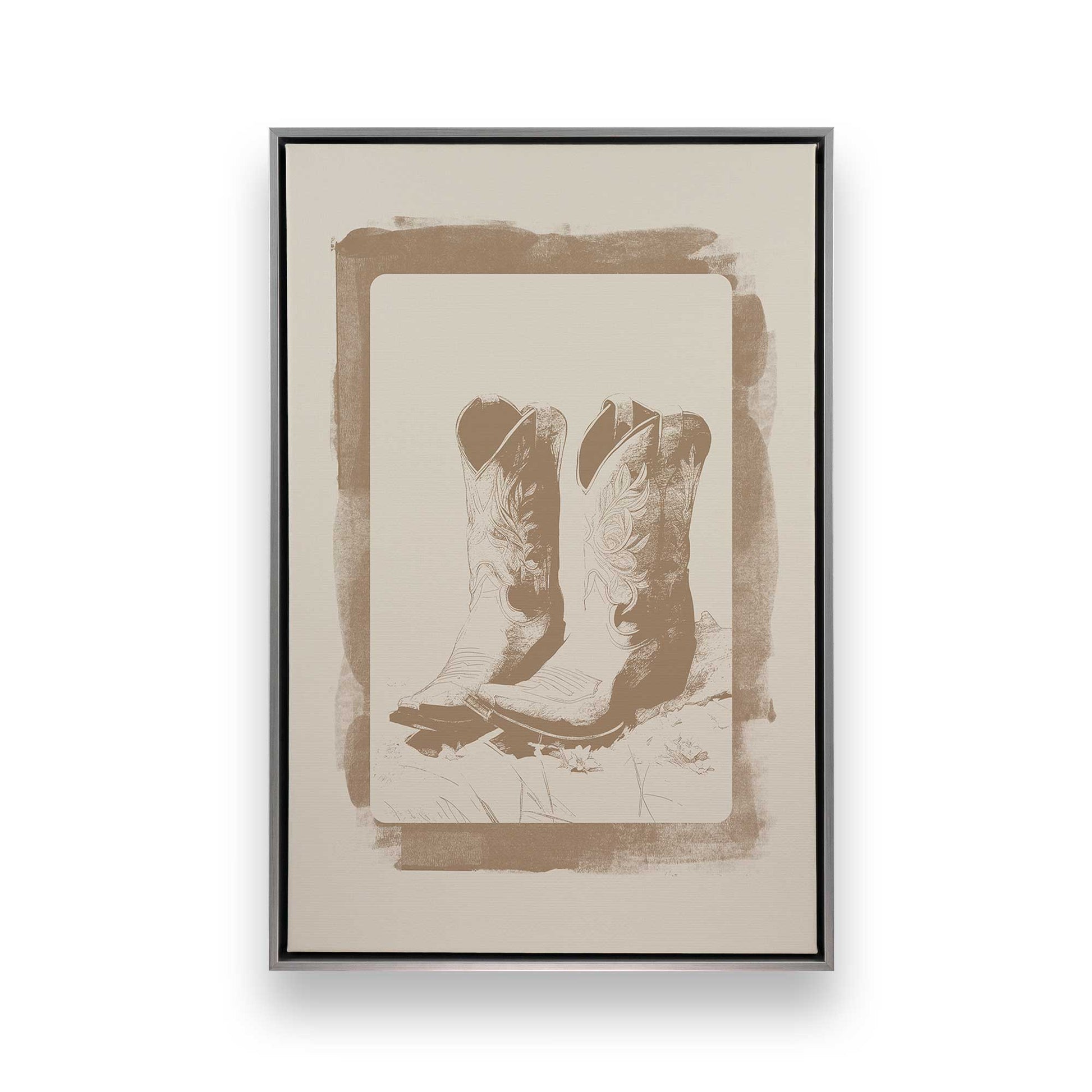 [Color:Polished Chrome], Picture of art in a Polished Chrome frame