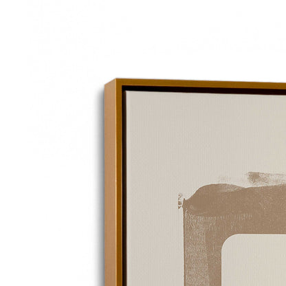 [Color:Polished Gold], Picture of art in a Polished Gold frame at an angle