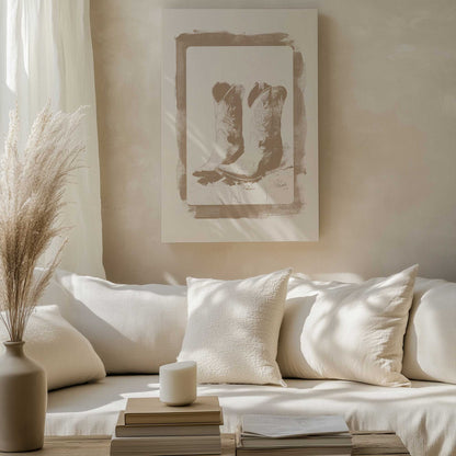 Picture of art in a room