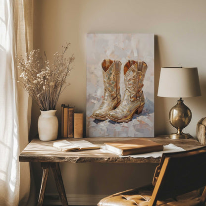 Picture of art in a room