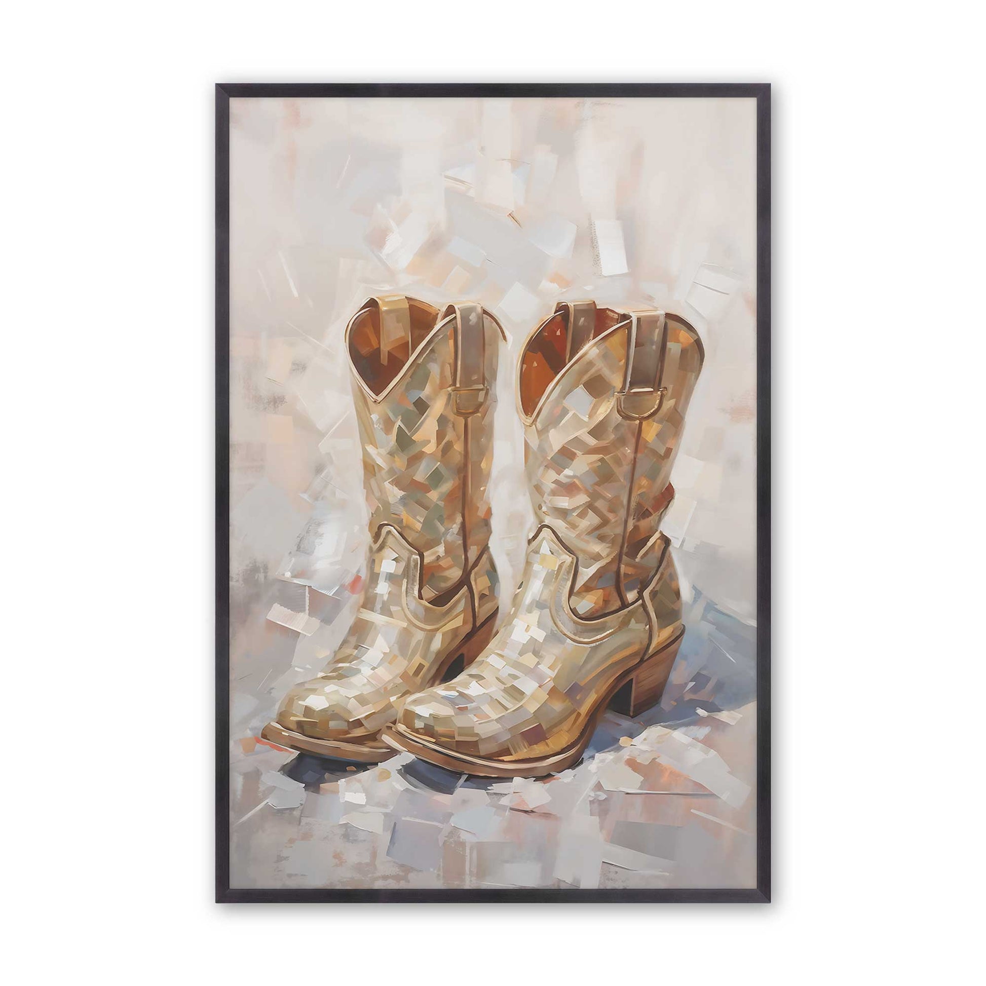 [Color:Weathered Zinc], Picture of art in a Weathered Zinc frame