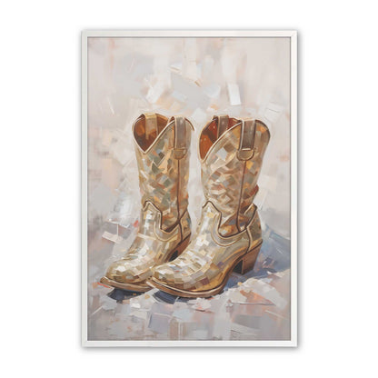 [Color:Opaque White], Picture of art in a Opaque White frame