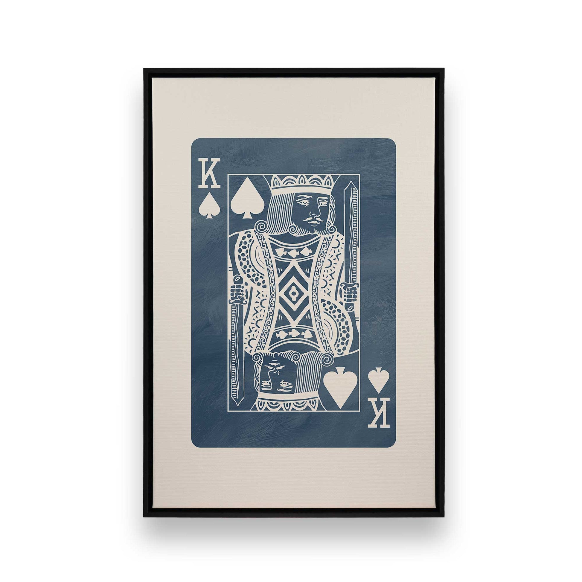 [Color:Satin Black], Picture of art in a Satin Black frame