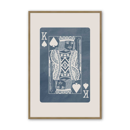 [Color:Brushed Gold], Picture of art in a Brushed Gold frame