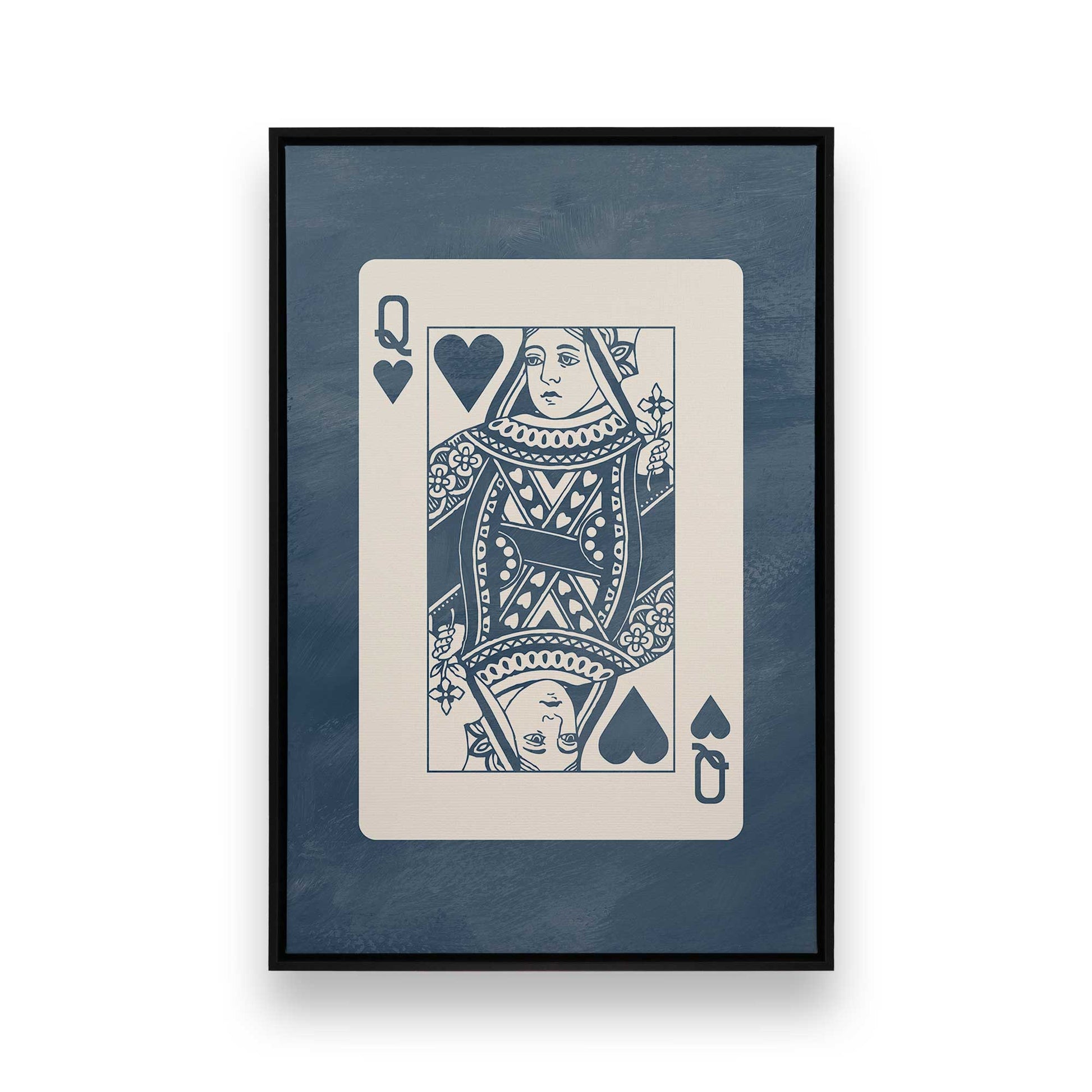 [Color:Satin Black], Picture of art in a Satin Black frame