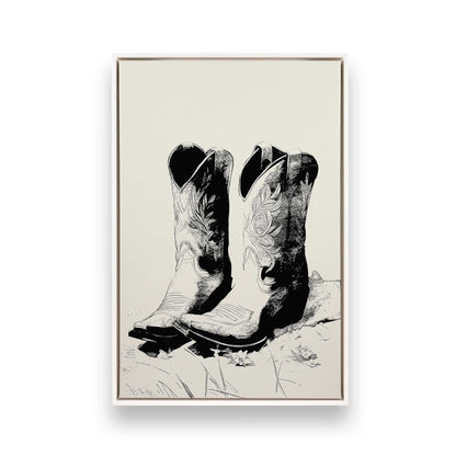 [Color:Opaque White], Picture of art in a White frame