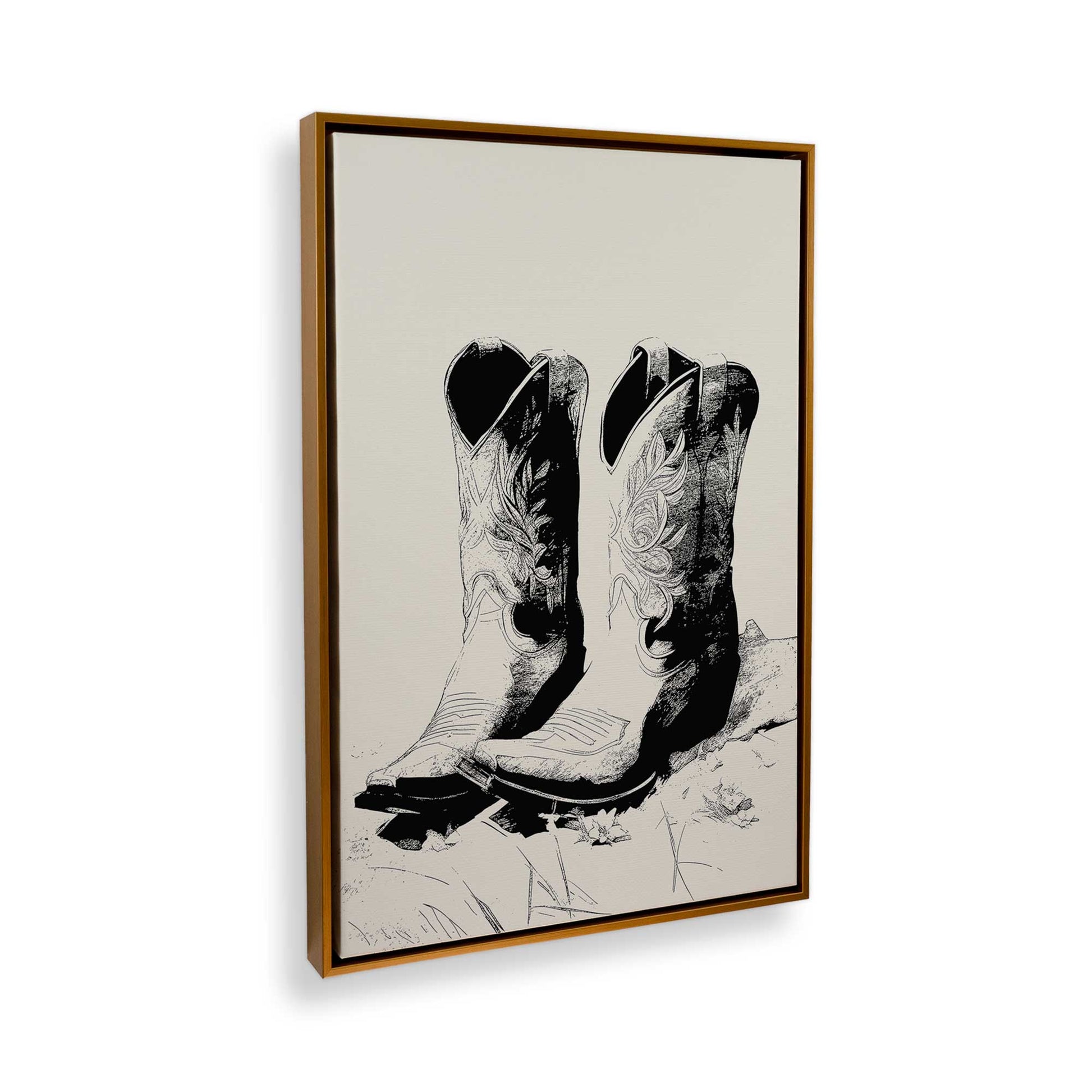 [Color:Polished Gold], Picture of the corner of the art