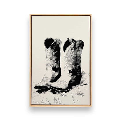 [Color:American Maple], Picture of art in a American Maple frame