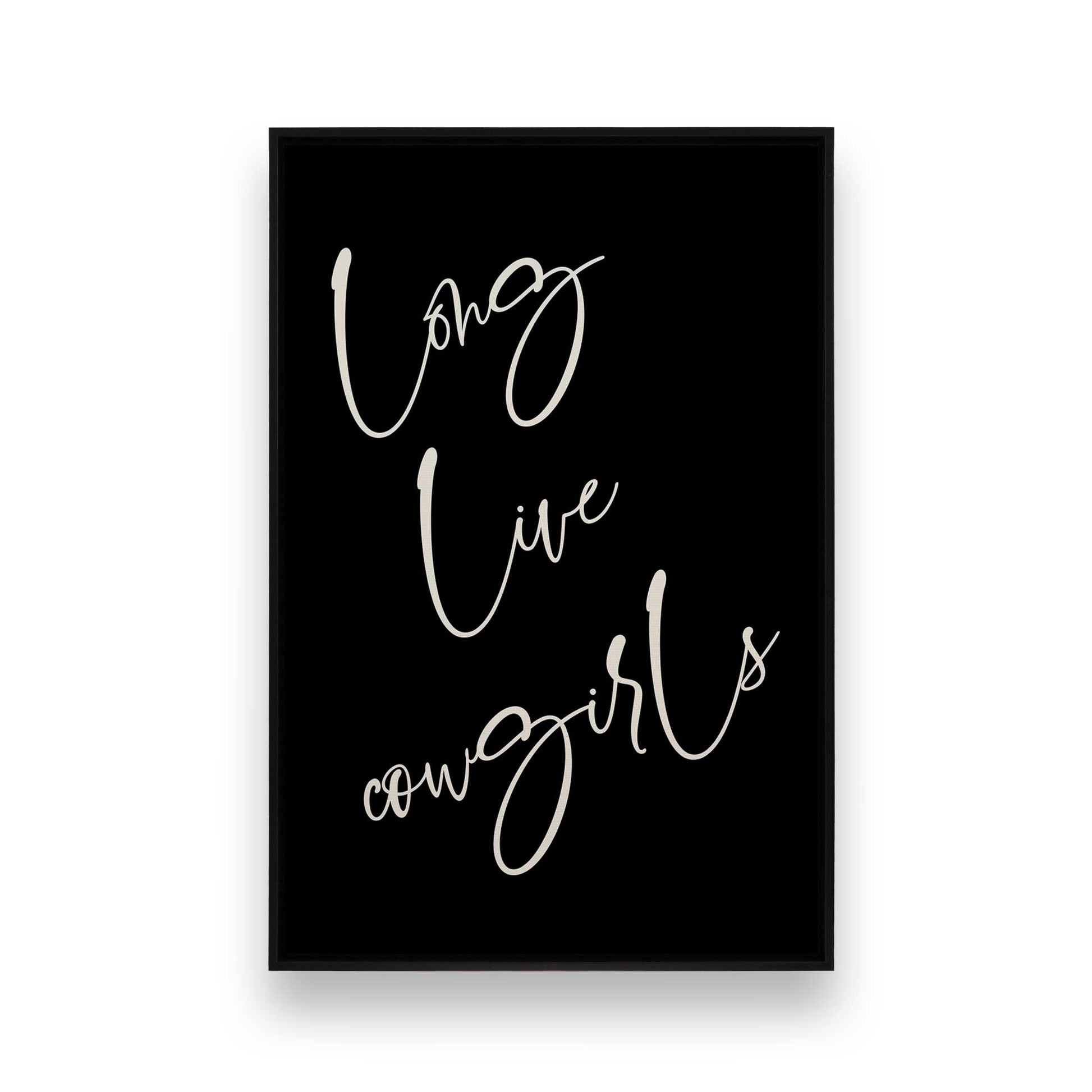 [Color:Satin Black], Picture of art in a Satin Black frame