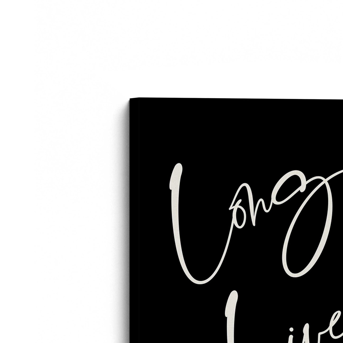 [Color:Stretched Canvas], Picture of the corner of the art