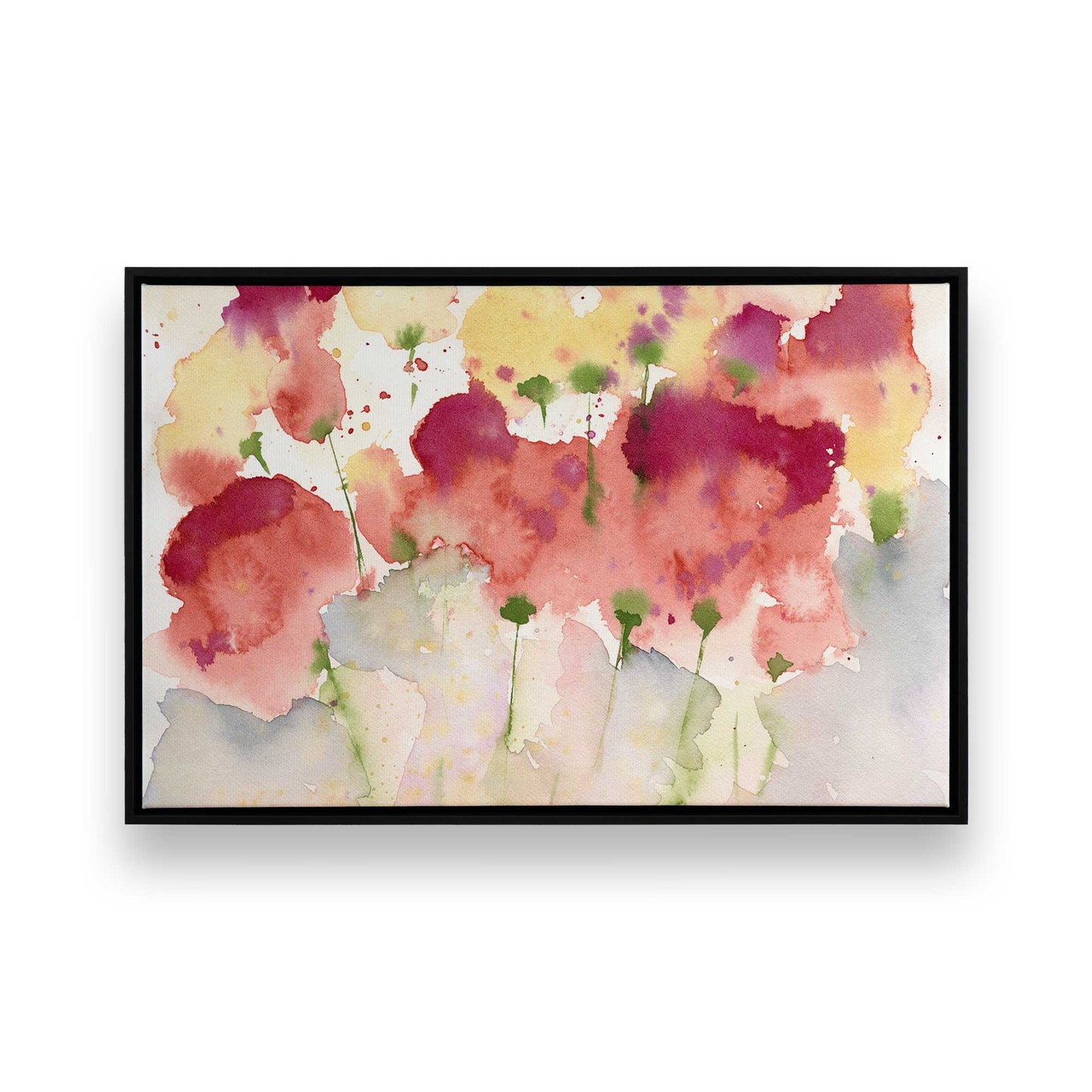 [Color:Satin Black], Picture of art in a Satin Black frame