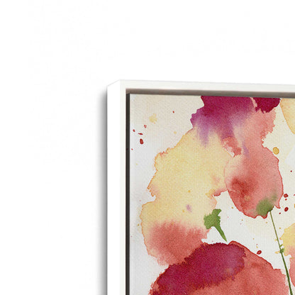 [Color:Opaque White], Picture of art in a White frame at an angle