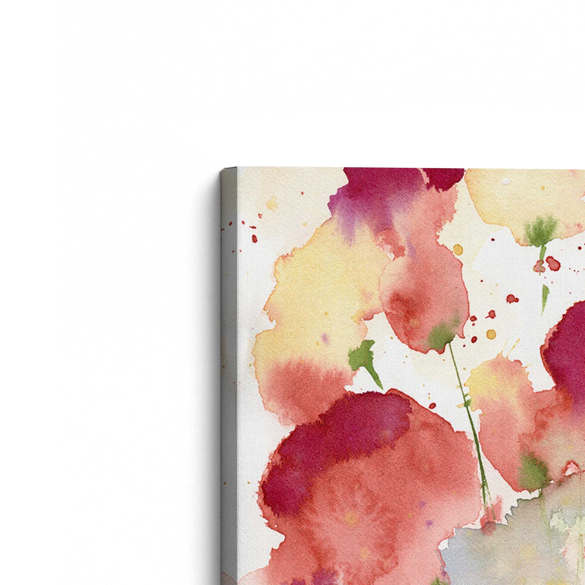 [Color:Stretched Canvas], Picture of the corner of the art