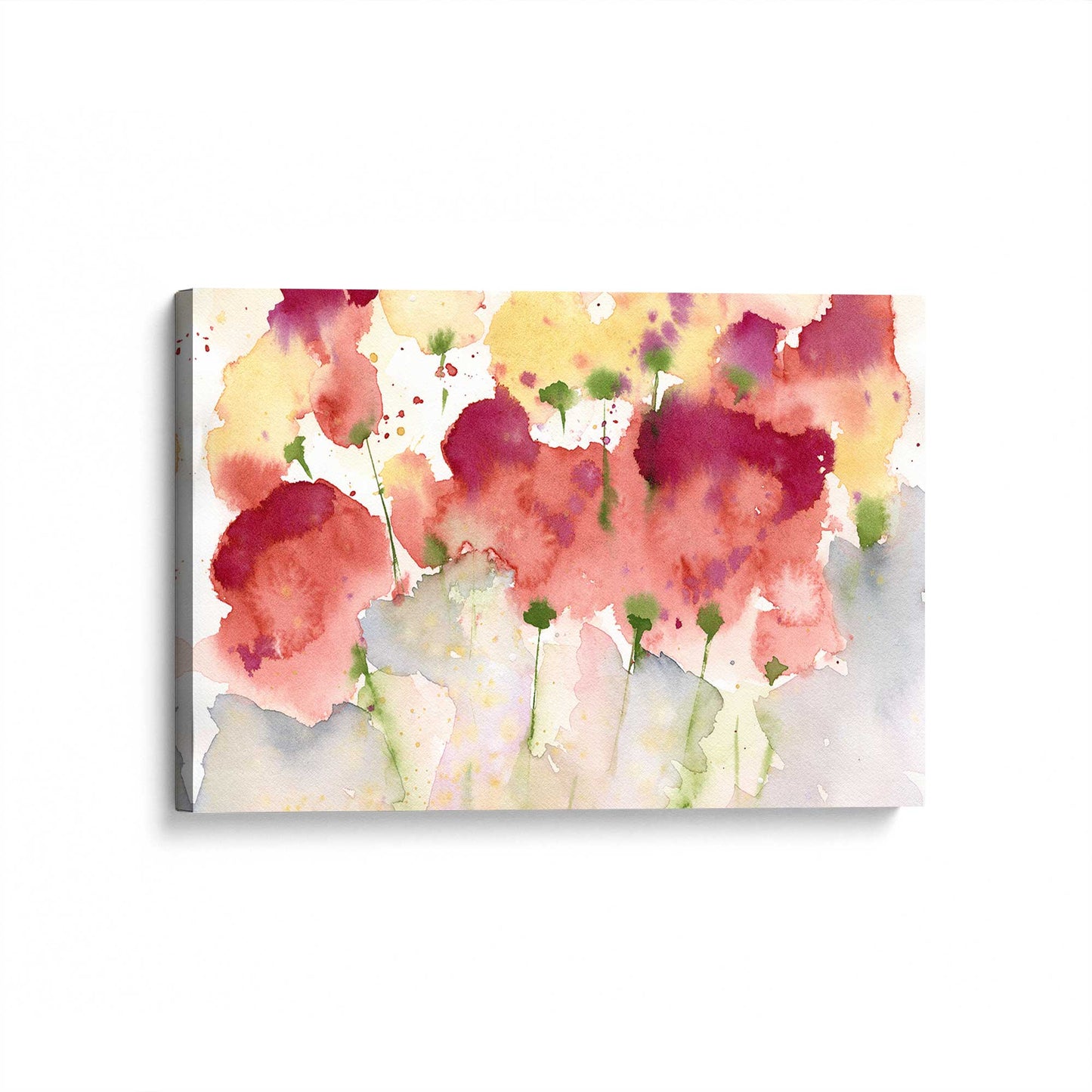 [Color:Stretched Canvas], Picture of art at an angle