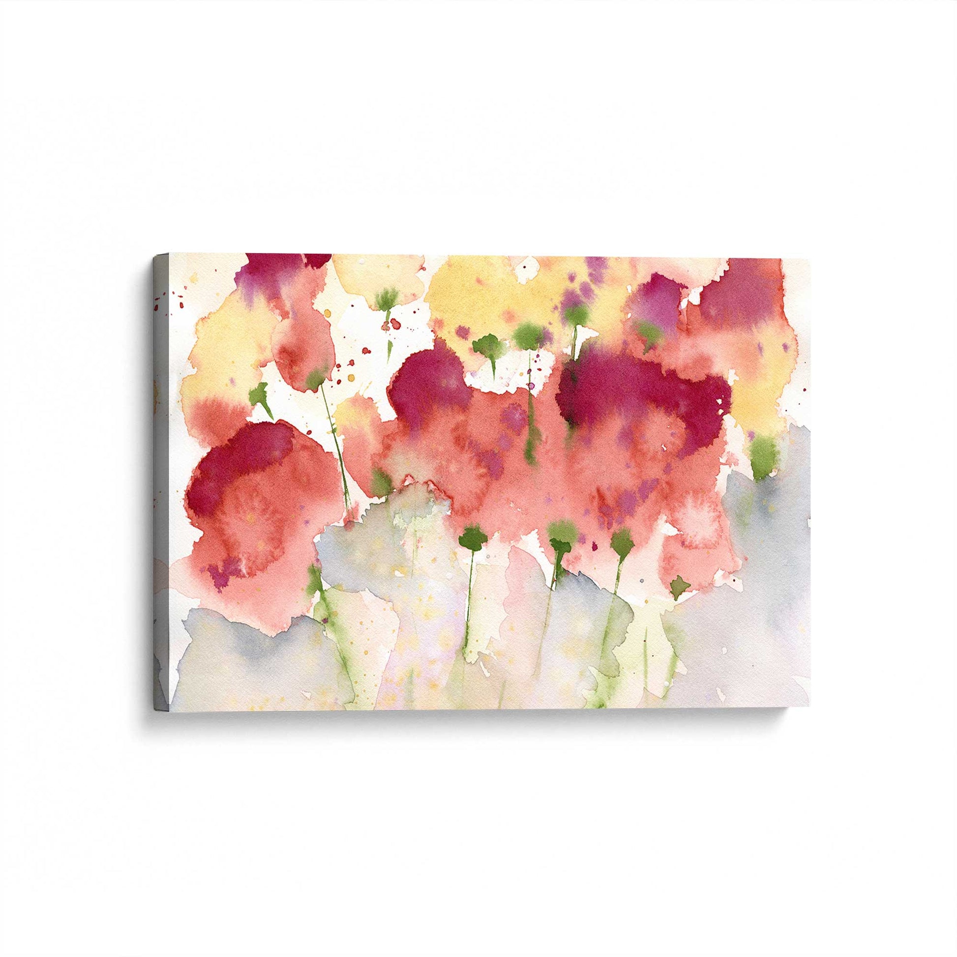 [Color:Stretched Canvas], Picture of art at an angle