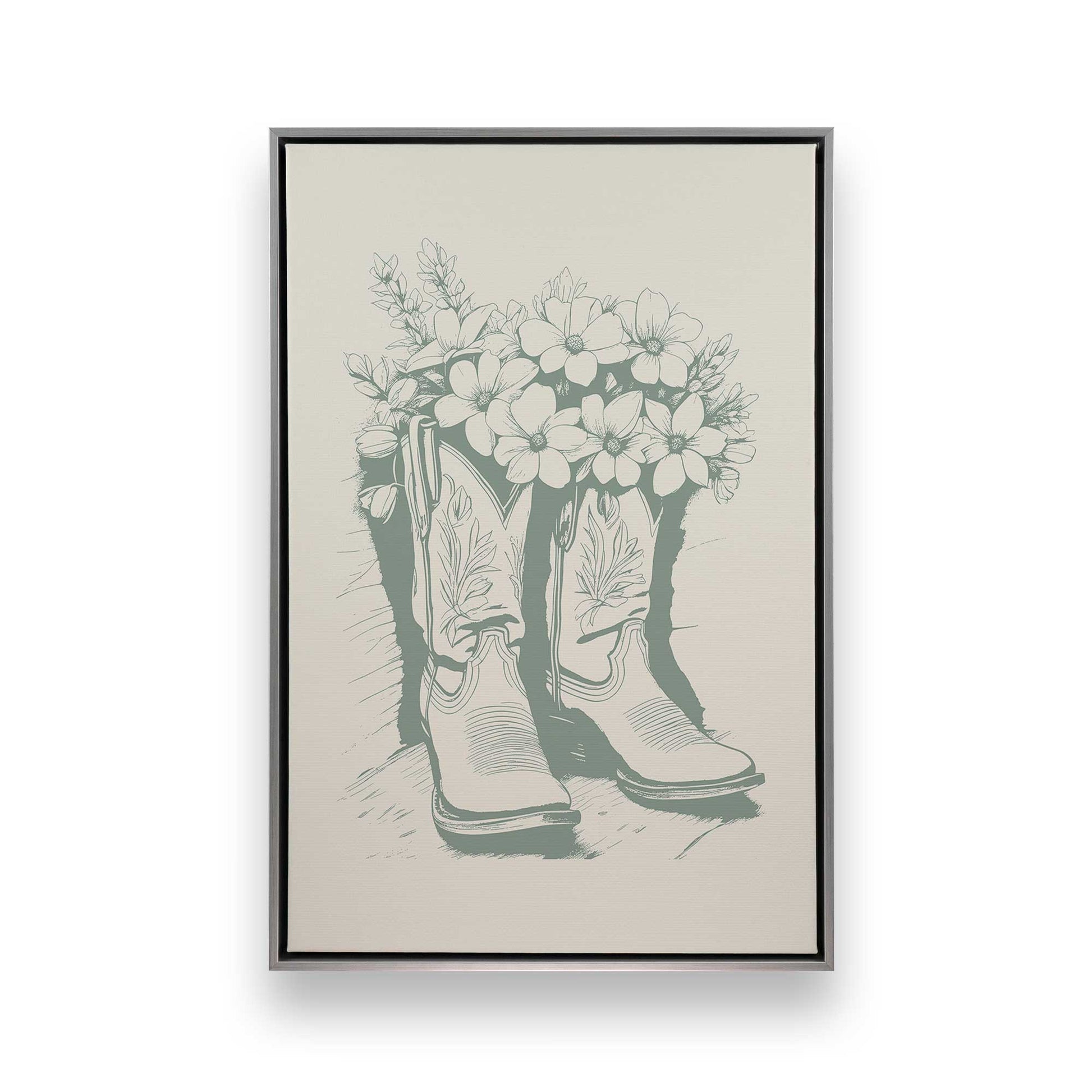 [Color:Polished Chrome], Picture of art in a Polished Chrome frame