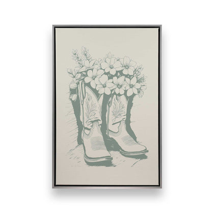 [Color:Polished Chrome], Picture of art in a Polished Chrome frame